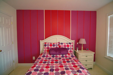 Minimalist kids' room photo in Charlotte