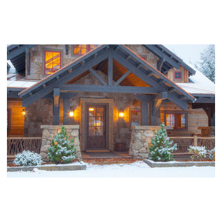 New Hampshire Snow and Lake Lodge - Rustic - Boston - by MossCreek | Houzz