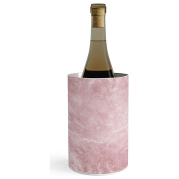 Deny Designs Anita's & Bella's Artwork Enigmatic Blush Pink Marble, Wine Chiller