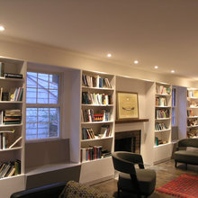 living room/library