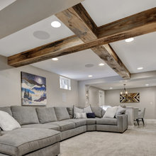 basement TV wall