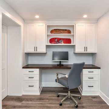 Carper's Farm Modern Basement Remodel in Vienna