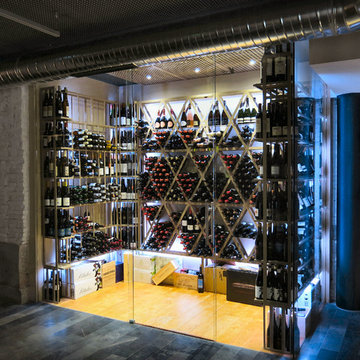 Commercial Custom Wine Cellars (+ 1000 bottles)