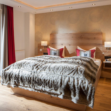 Schlafzimmer im modernen Landhausstil