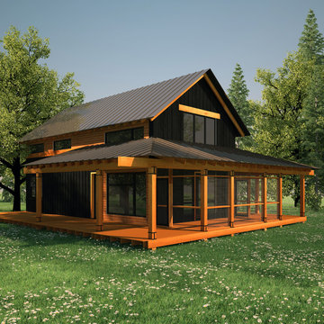 Modern Barn House