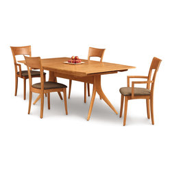 Catalina Cherry Trestle Extension Table - Dining Tables