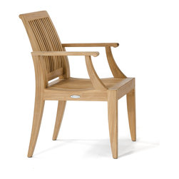 Laguna Teak Dining Armchair - Outdoor Dining Chairs