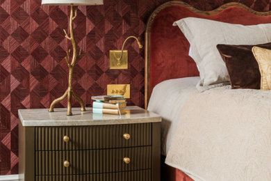 Design ideas for a classic bedroom in London.