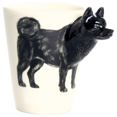 Schipperke 3D Ceramic Mug