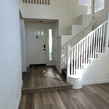Water Damage, Living Room and Kitchen Remodeling