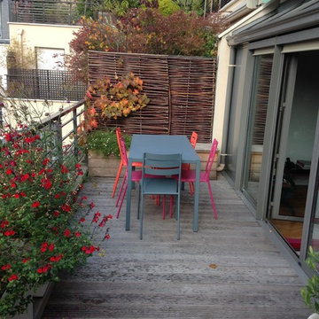 Terrasse en Robinier ( Faux Acacias)