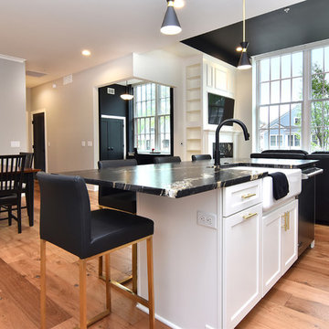 City School Black/White/Gold Condo