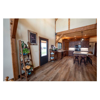 The Armstrong - JFR0718 - Rustic - Kitchen - by Legacy Post & Beam