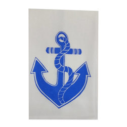 Coastal Assortment-Marine Blue Anchor - Dish Towels