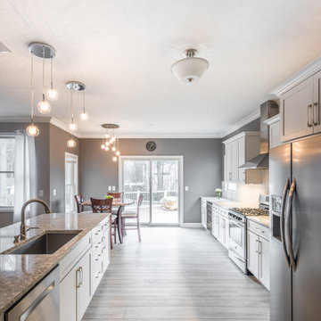 Bright and Light Open Kitchen