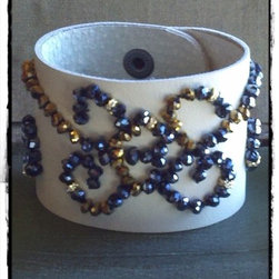 PlanetDwell Leather Cuffs - Artwork