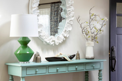 Inspiration for a coastal entryway remodel in San Francisco