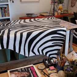 Zebra Floor Cloth - Products