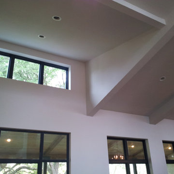 Estate Home with soaring ceilings.