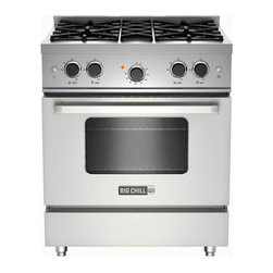 Big Chill Pro Range in White - Gas Ranges And Electric Ranges