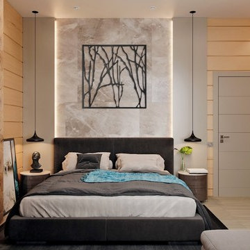 3D Rendering for a Bedroom Design Project