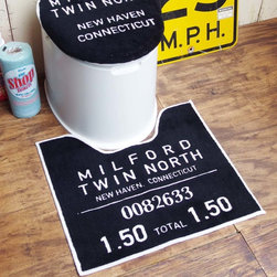アメリカンなトイレ用マット　TOILET MAT(MILFORD TWIN NORTH) - トイレ用品