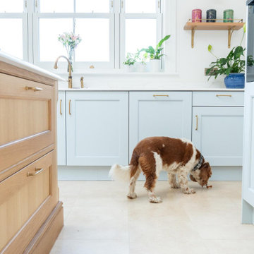 A Coastal Classic in Lymington: Kitchen, Boot Room & Pantry