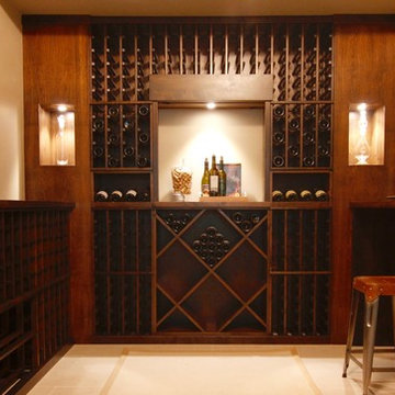Yarrow Point - Walnut Wine Cellar