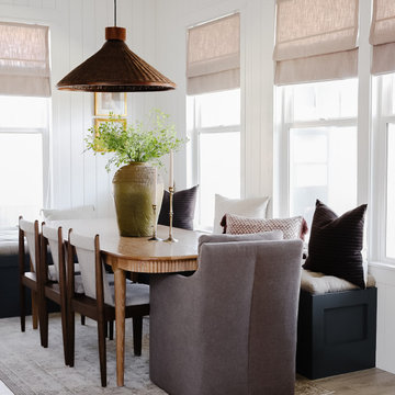 Motorized Roman Shade Cordless by TWOPAGES