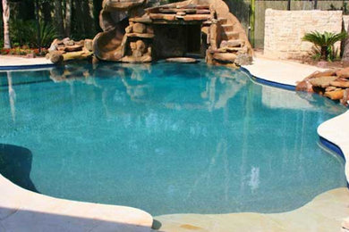 Inspiration for a pool remodel in Houston