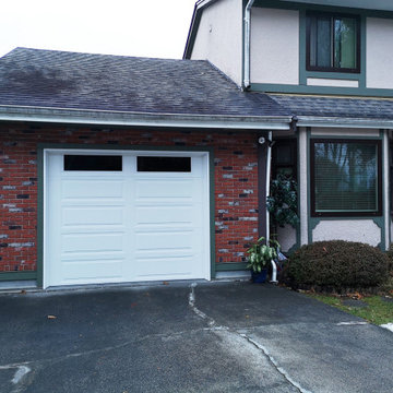 Multi Color Brick Veneer Garage Siding