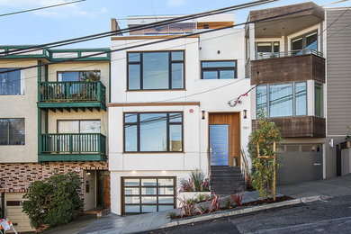 Photo of a contemporary exterior in San Francisco.