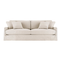 Leeward Slipcovered Grand Sofa - Sofas