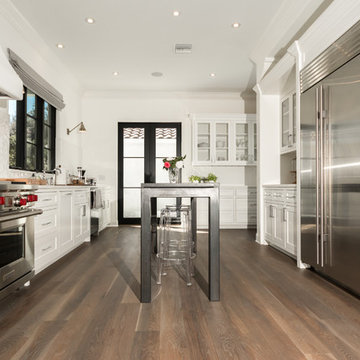 Solid White Oak Flooring - Kitchen