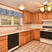 before and after pictures of our own kitchen remodel