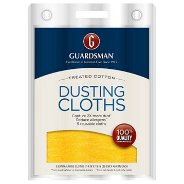 Guardsman® 462700 Ultimate Cotton Dusting Cloth, 5-Pack