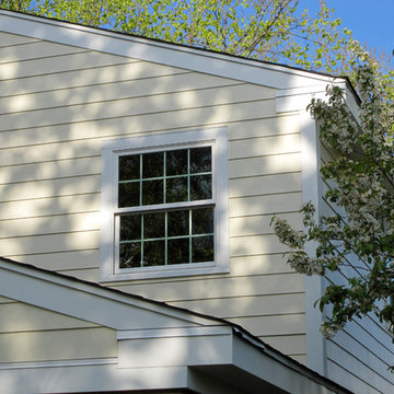 Mount Prospect Remodel, on Full Exterior of Colonial Style House
