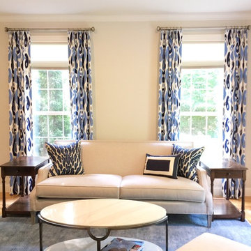 Smith & Noble Custom Window Treatments designed by Kristen Wall