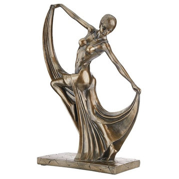 Mistress of the Dance Art Deco Statue