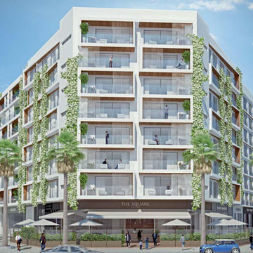 Residential Building Lyautey Square, Casablanca-Morocco