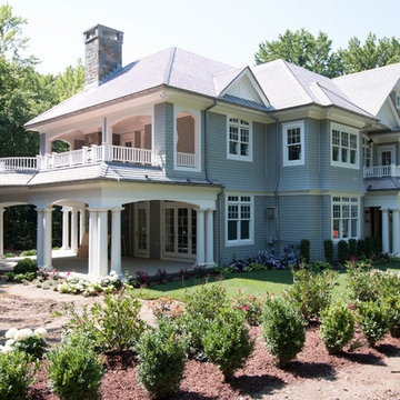 House at Riverside CT Exterior Trim and Siding Interior Trim and Installations