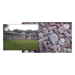 Merit Collection - GULL LAKE RIVER ROCK - Bricks And Masonry