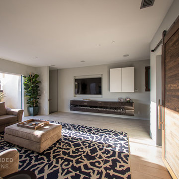 Custom Eco-Friendly Media Room