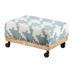 Surya Furniture- (FL-1169) - Footstools And Ottomans