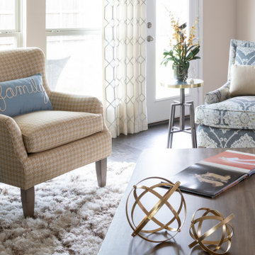 Rustic Oak Living Room Makeover