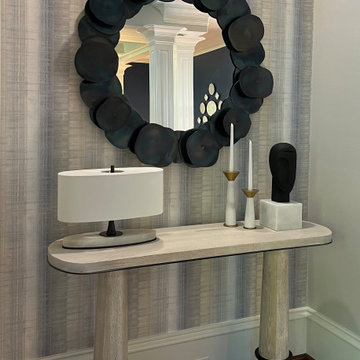 Modern entry hall Console