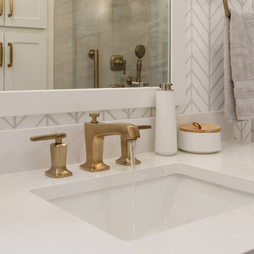 White Master Bath