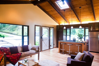 Living room - contemporary living room idea in San Francisco