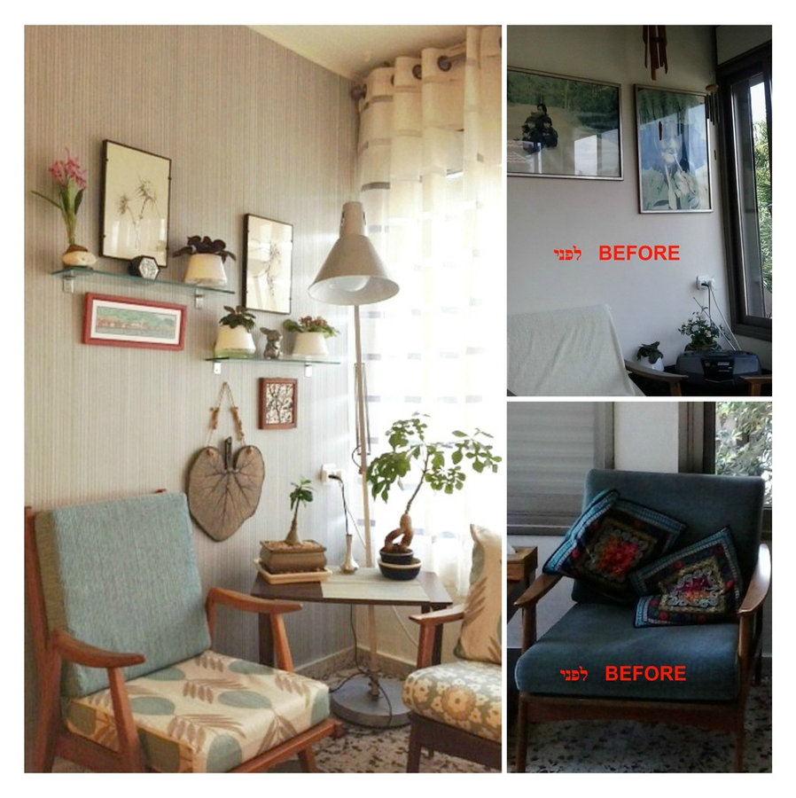 reading area corner: coziness galore