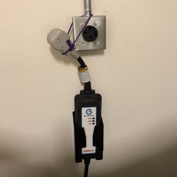 EV wall charger installations